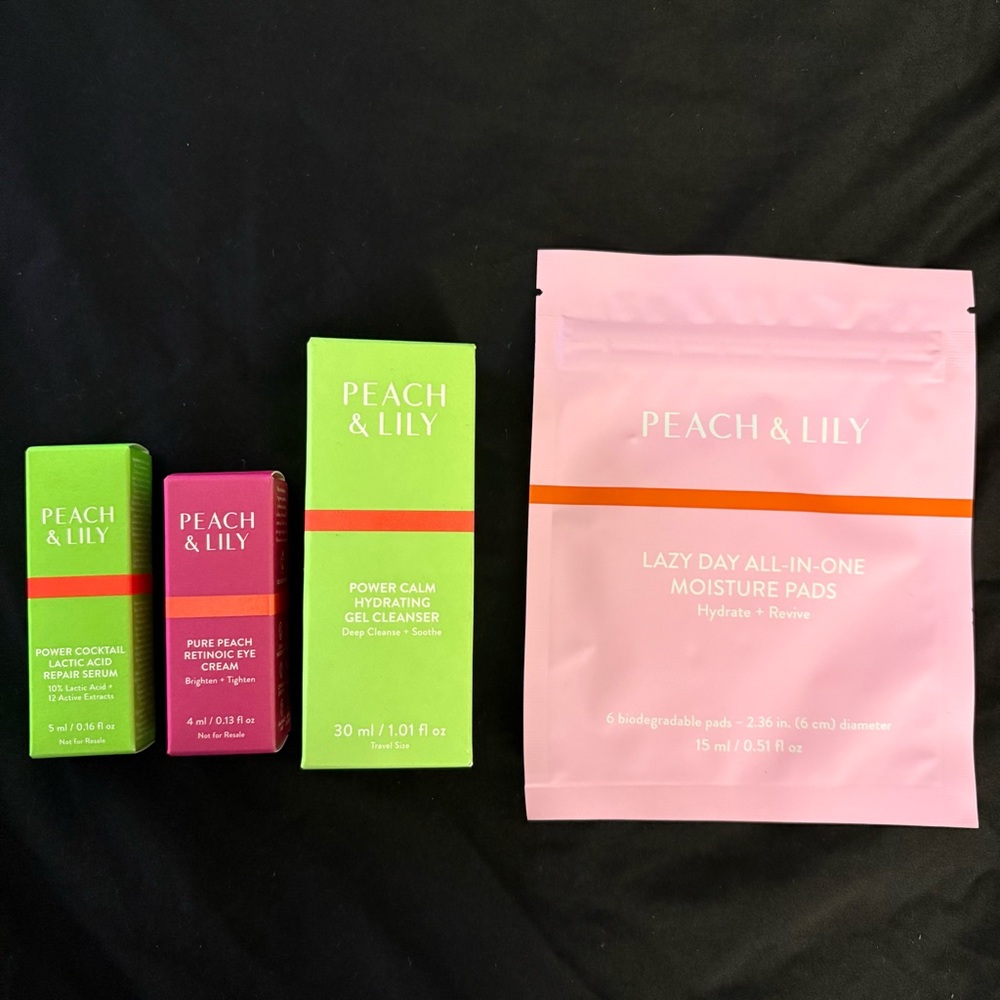 Peach & Lily Skincare Set